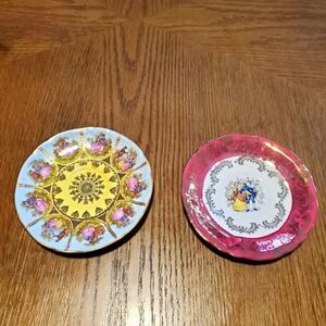 VINTAGE STW Bavaria Germany saucer/plate and Veritable Porcelaine